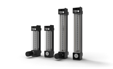 帶有(you)2種測量(liang)管尺寸(cun)的可變(bian)面積流(liu)量計Q-Flow